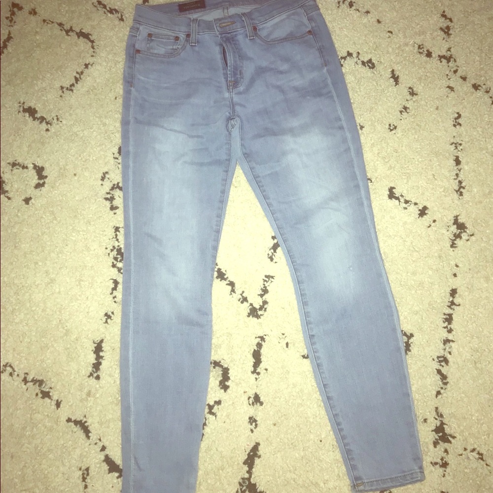 J. Crew Toothpick Jeans size 28
